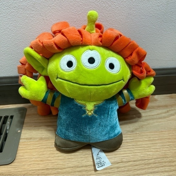 Disney Pixar Remix Toy Story Alien Merida NWT Plush Stuffed Animal Figure - Picture 2 of 6